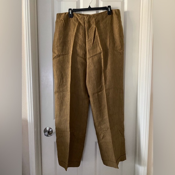 Company Ellen Tracy Women's Brown Formal Dress Pants